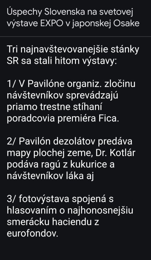 Slováci bodujú