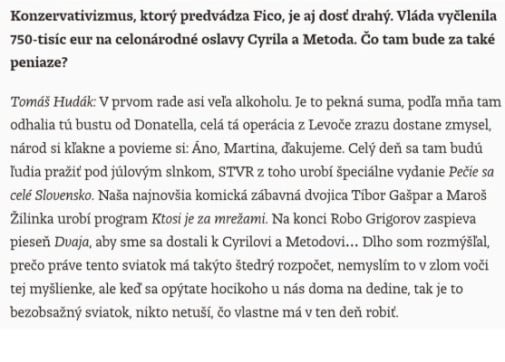1140-te výročie ODMIETNUTIA cyrilometodského odkazu na Slovensku