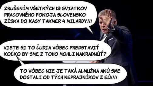 Zlodej sa rozbieha rýchlosťou smradu